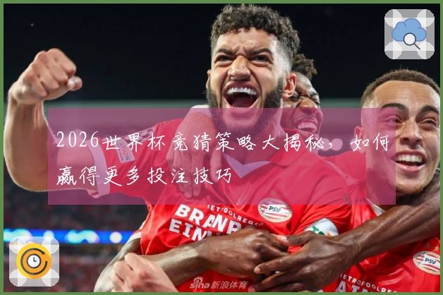 2026世界杯竞猜策略大揭秘,如何赢得更多投注技巧